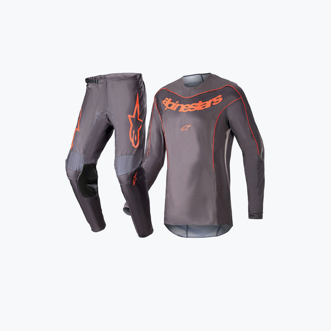 ALPINESTARS FLUID LURV JERSEY PANTS MAGNET NEON RED 32 - M