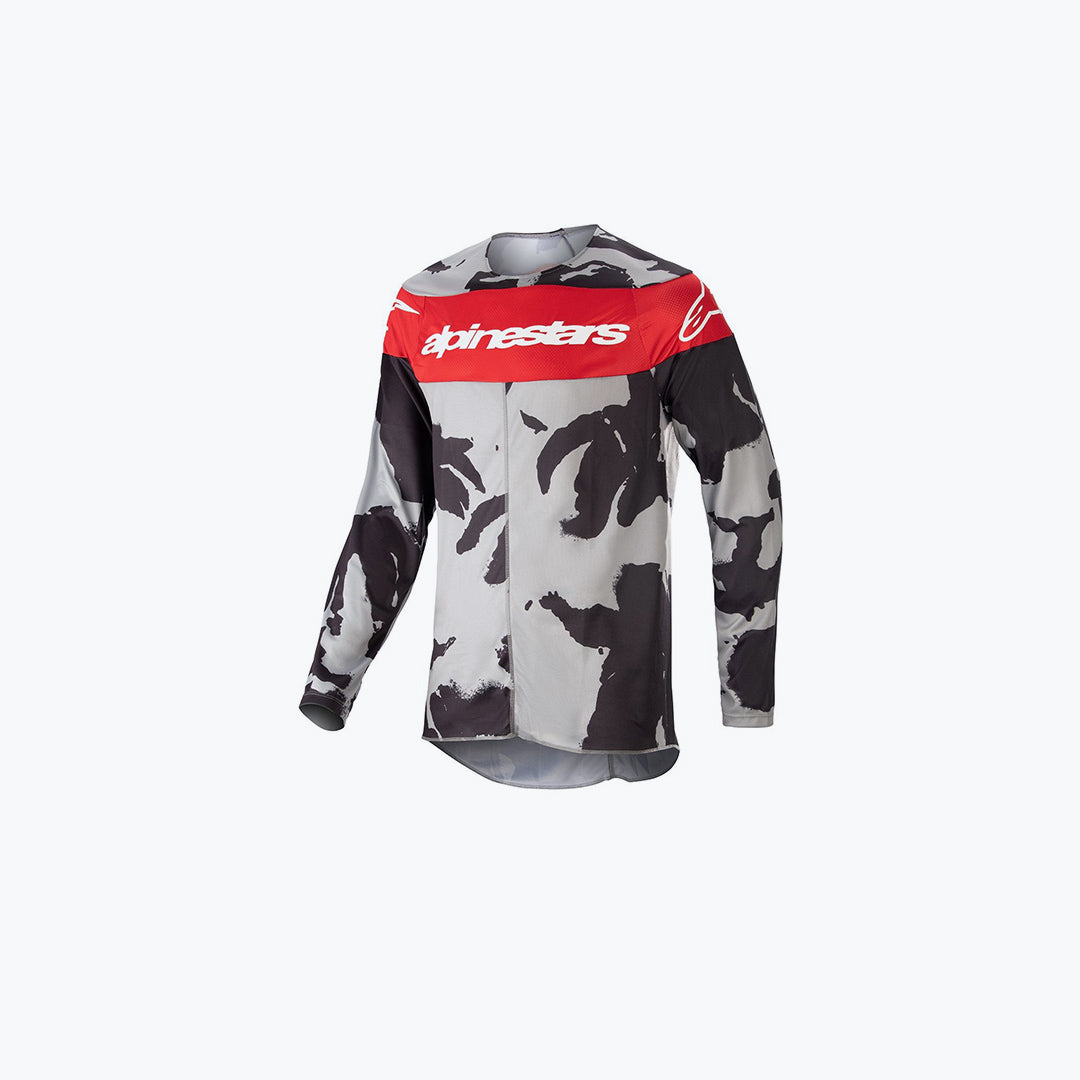 ALPINESTARS RACER TACTICAL JERSEY PANTS CAST GRY MARS RED/CAMO 32 - L