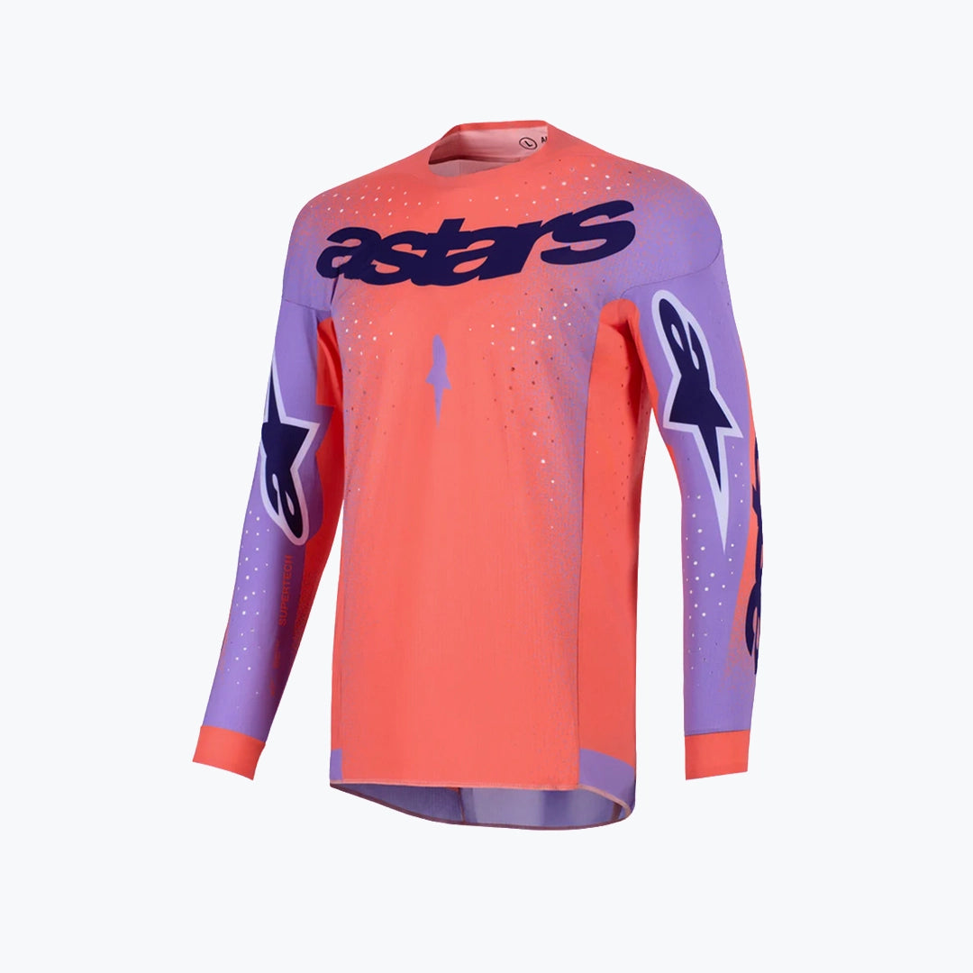 ALPINESTARS JERSEY PURPLE ORANGE