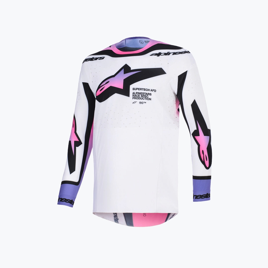 ALPINESTARS JERSEY PURPLE WHITE 36/XL