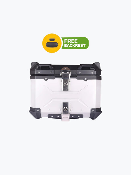 Jb Racing Top Case Space X 45L Premium With Back Rest Pad