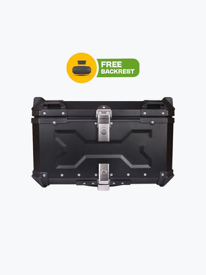 Jb Racing Top Case X 65L Premium With Back Rest Pad