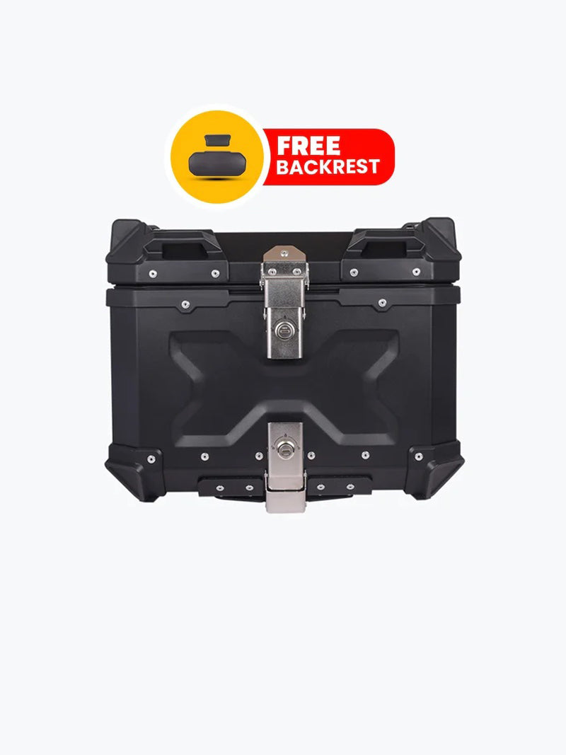 TC 45L X Aluminium Black With Backrest Pad