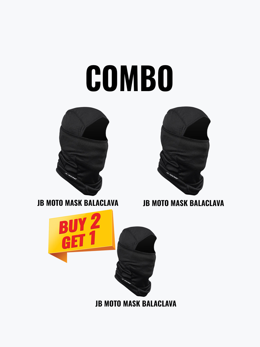 JB Moto Mask Balaclava - Buy 2 Get 1