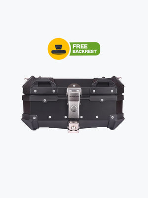JB Racing Top Case 22L Premium With Backrest Pad