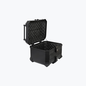 JB Racing Top Box MC 45L Black Economy With Backrest Pad