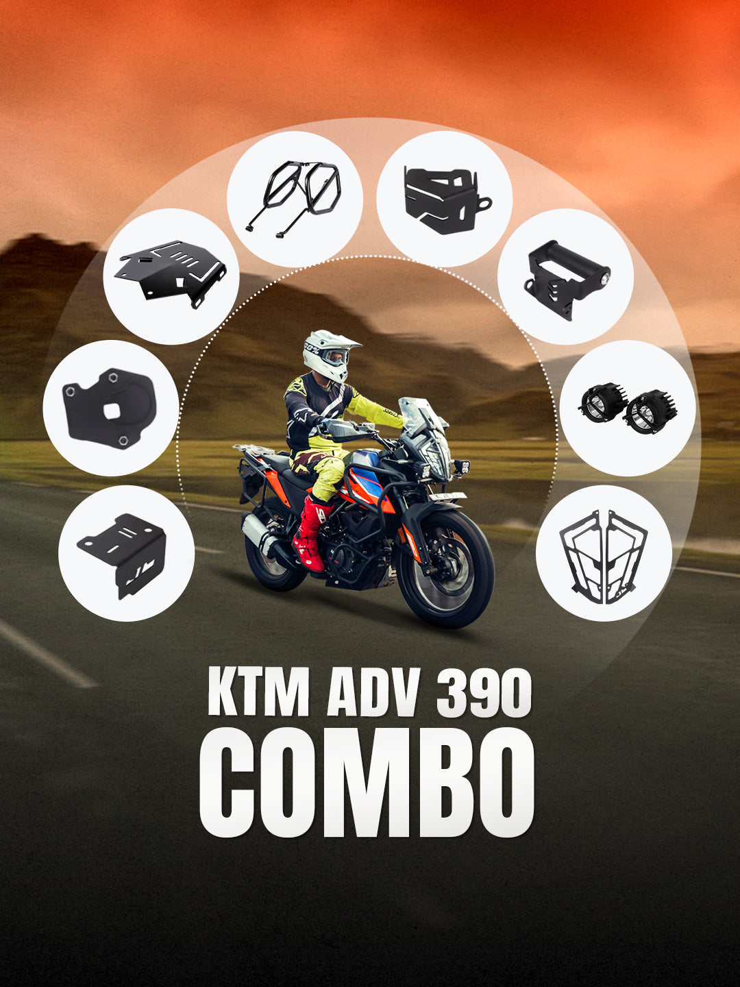 JB Racing KTM Adventure 390 Combo