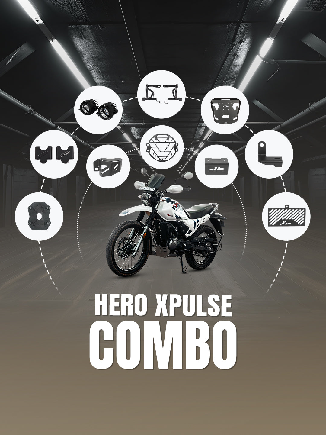 JB Racing Hero Xpulse Combo