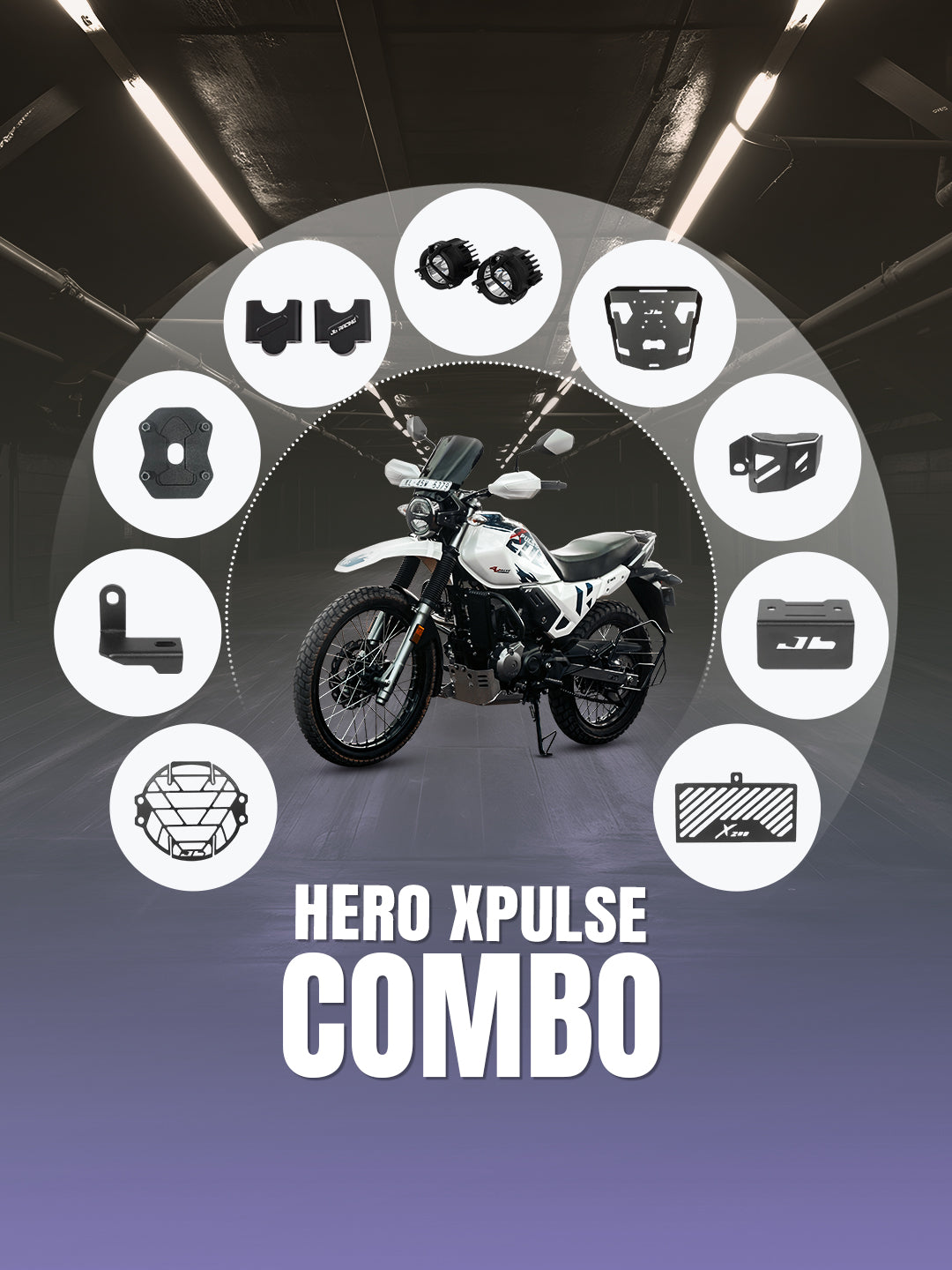 JB Racing Hero Xpulse Combo