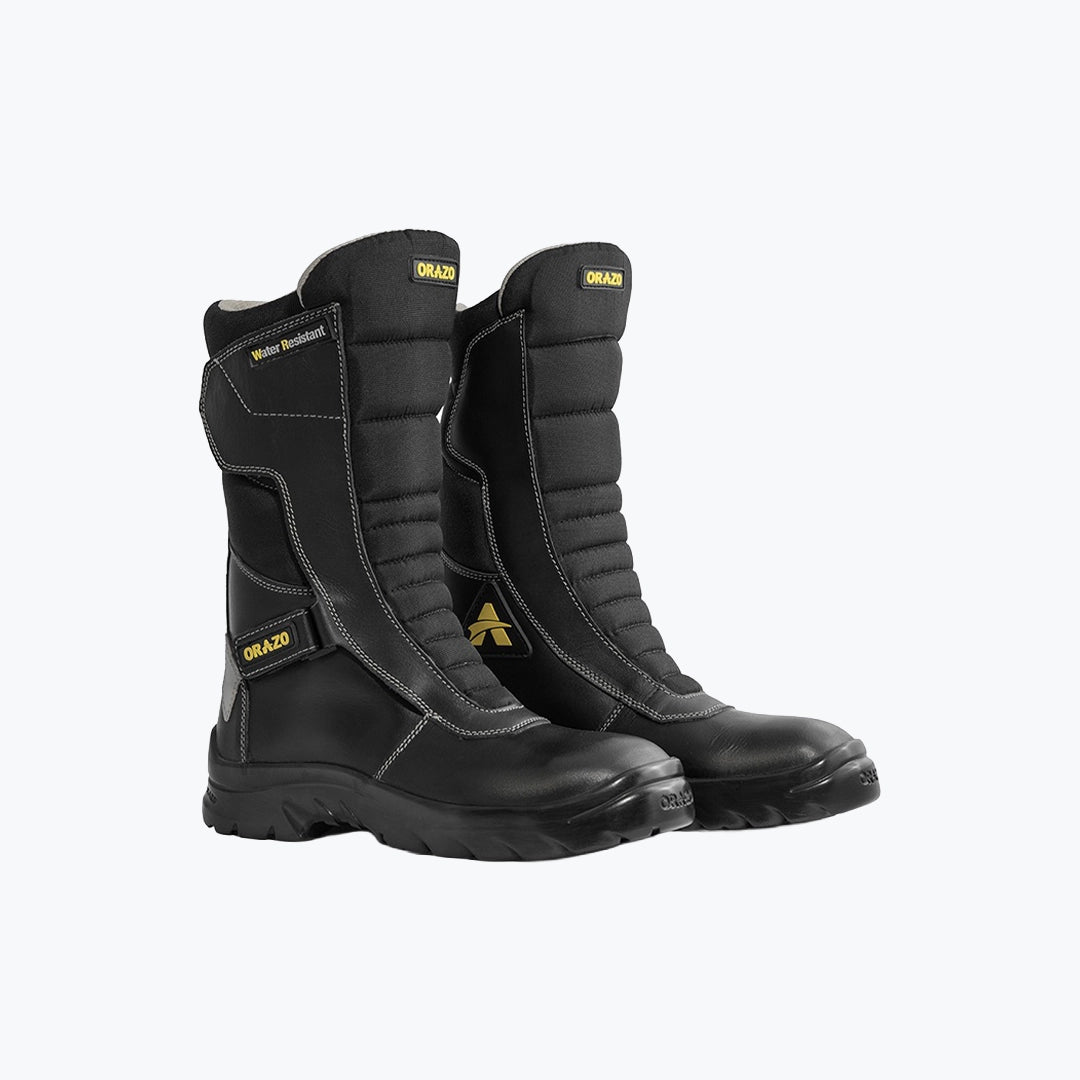 ORAZO IBIS TRAIL WATER RESISTANT BLACK RIDING BOOT
