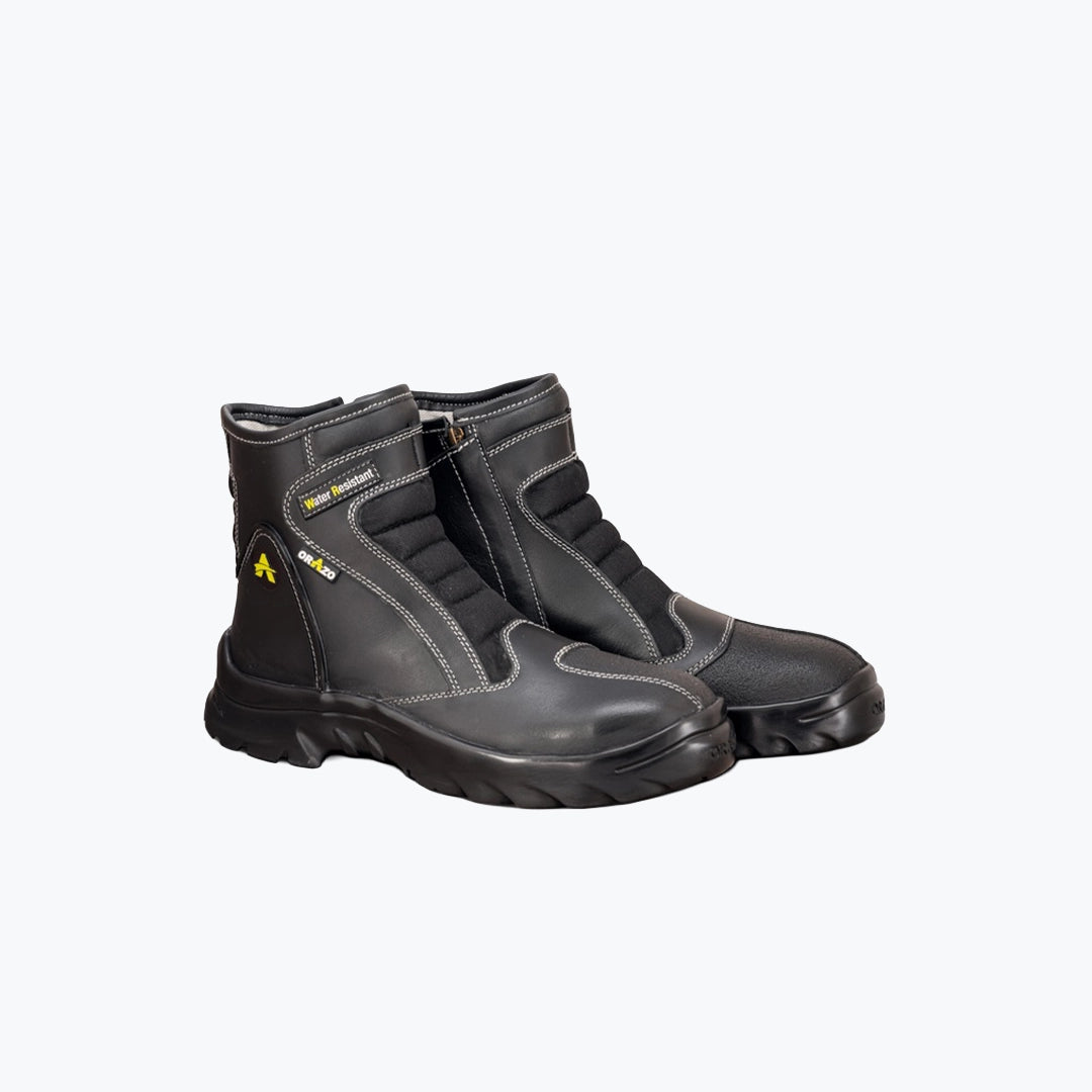 ORAZO PICUS SPORT WATER RESISTANT BLACK RIDING BOOT