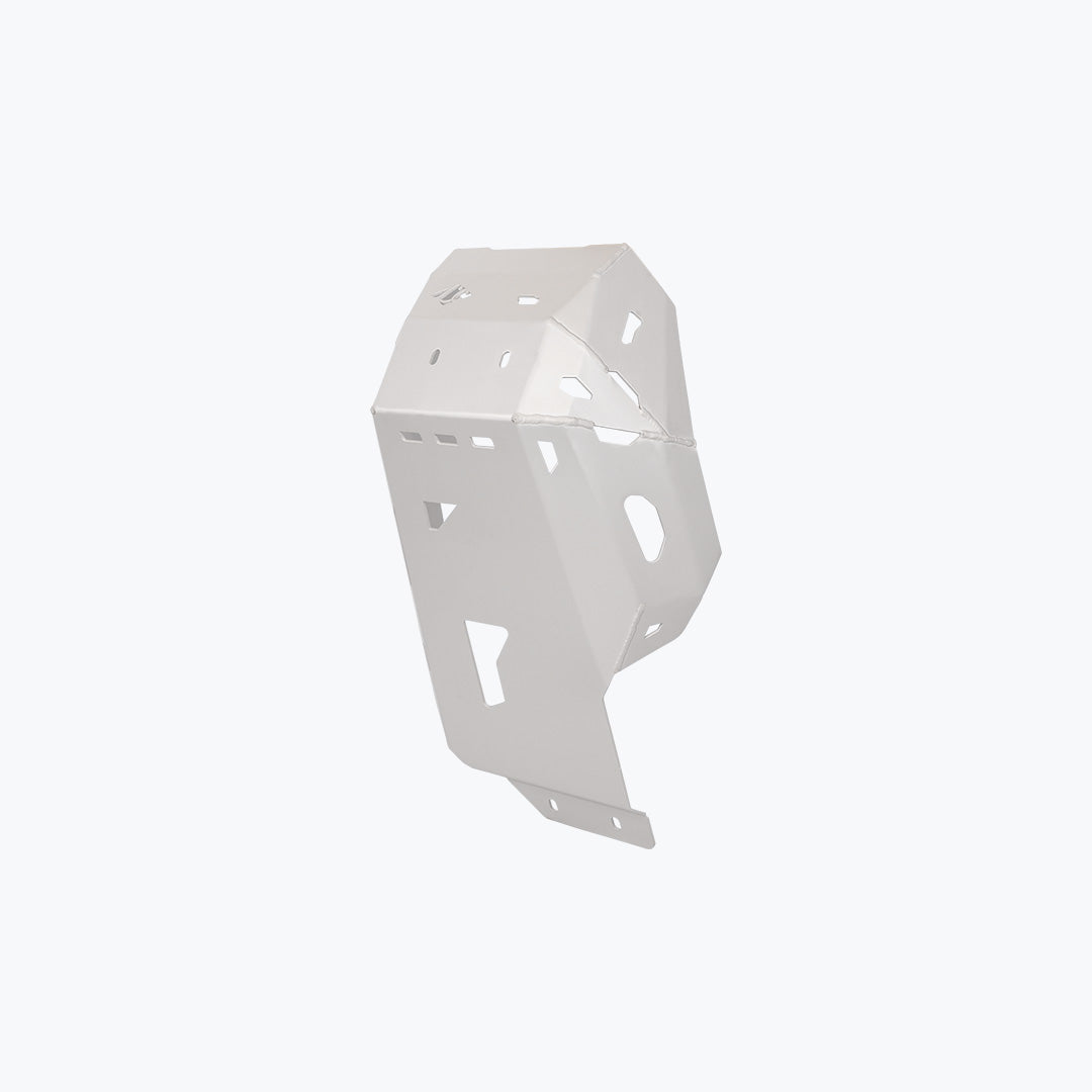 Legundary Honda NX 500 Vambrace Bash Plate Silver