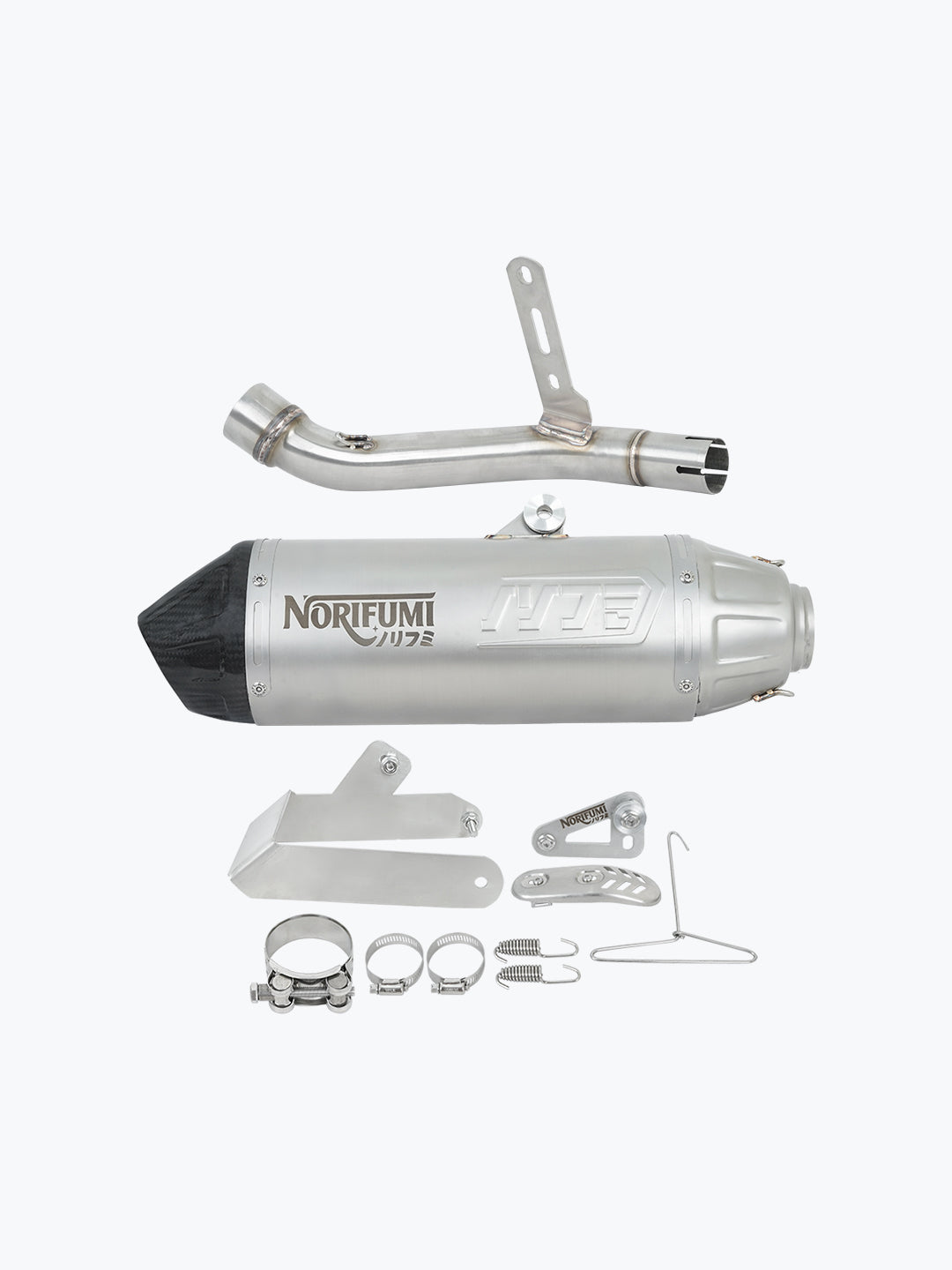 Norifumi Slipon Whoops Stainless Steel Carbon Himalayan/ Guerrilla 450 Long