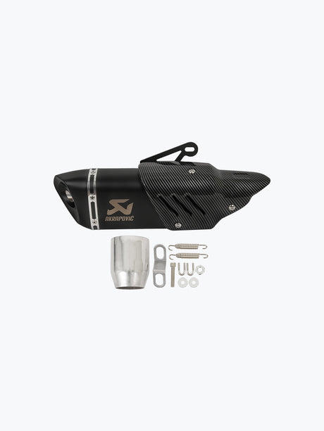 AKRAPOVIC FULL BLACK CARBON SHIELD PREMIUM EXHAUST REPLICA