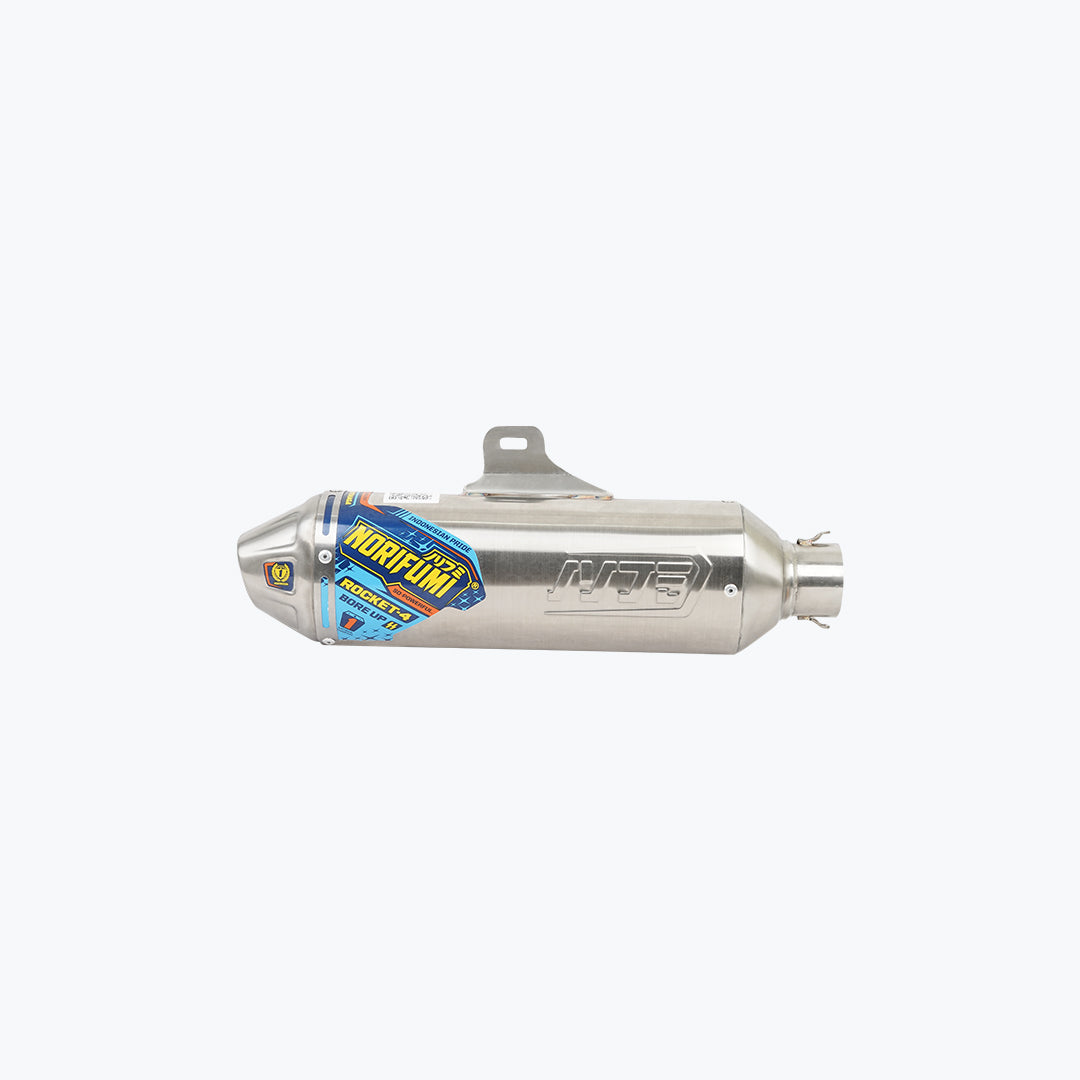 Norifumi Xpulse 210 Exhaust Rocket4 Boreup+DB Killer