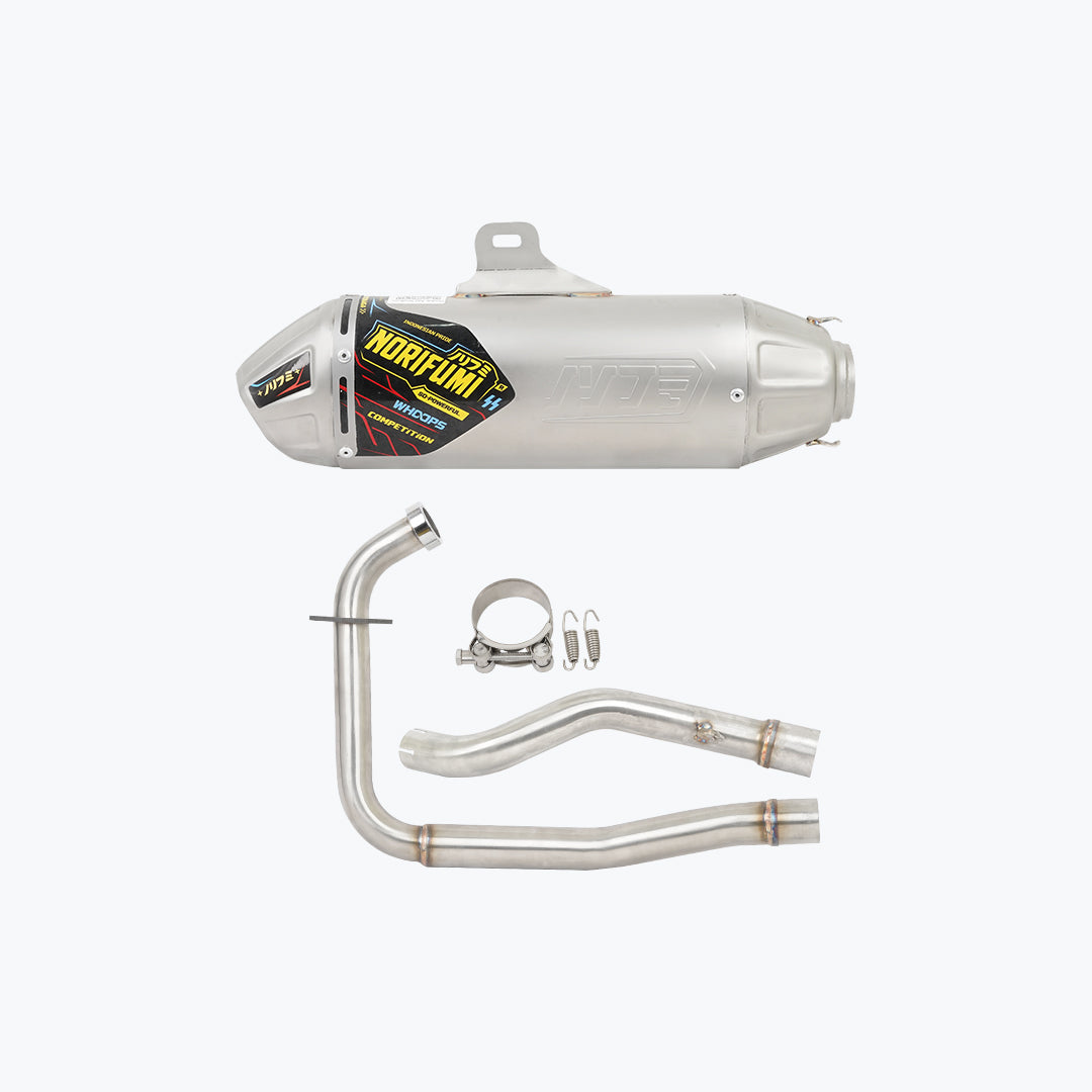 Norifumi Xpulse 210 Exhaust Whoops Kompetisi +DB Killer