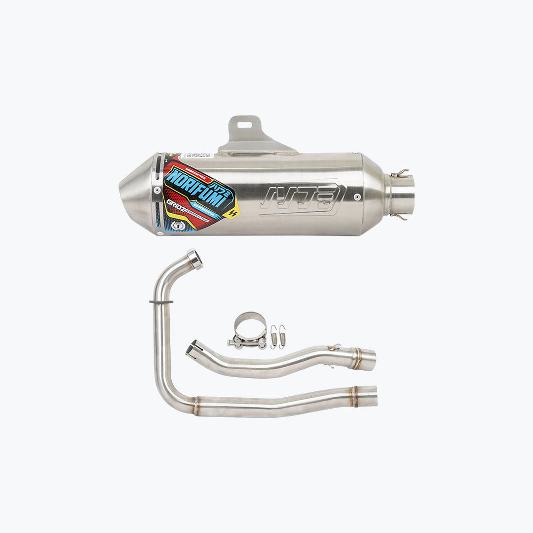 Norifumi Hero Xpulse 210 Exhaust Gridz Kompetisi +DB Killer