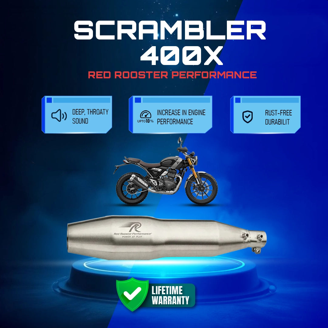 Red Rooster Performance Blaze For Triumph Speed 400, Speed T4 & Scrambler 400X