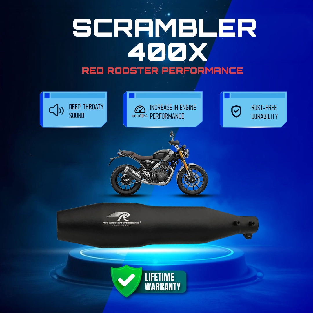 Red Rooster Performance Blaze For Triumph Speed 400, Speed T4 & Scrambler 400X