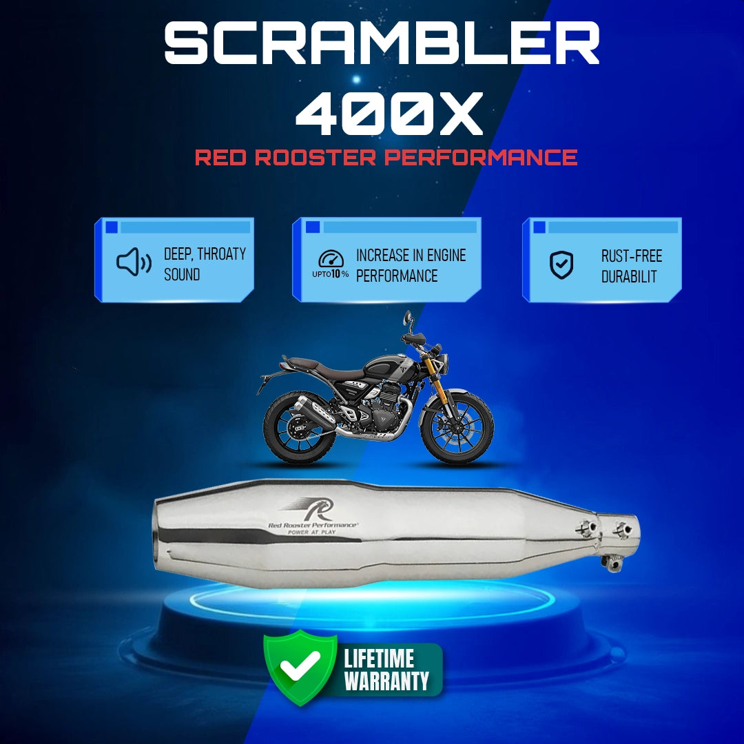 Red Rooster Performance Blaze For Triumph Speed 400, Speed T4 & Scrambler 400X