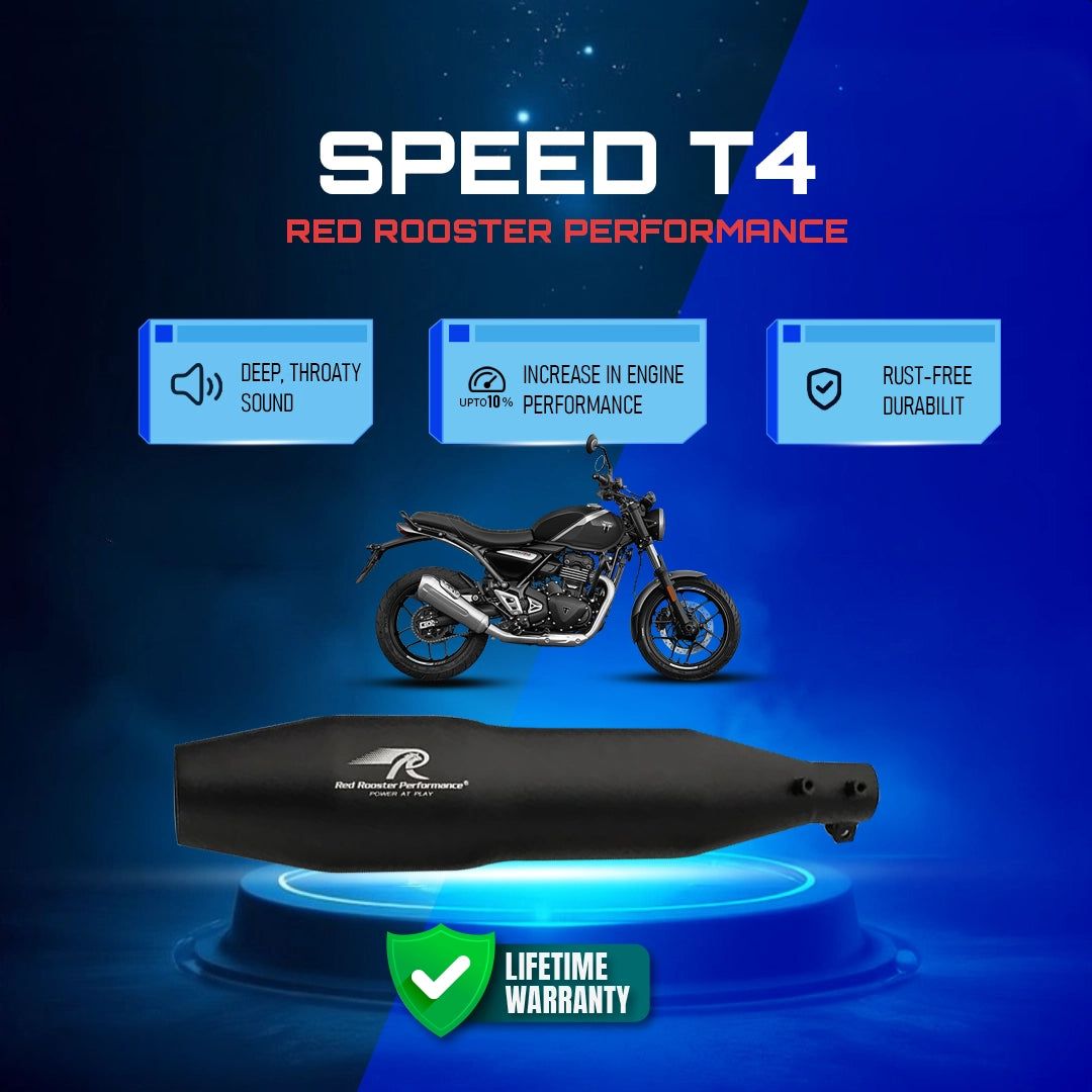 Red Rooster Performance Blaze For Triumph Speed 400, Speed T4 & Scrambler 400X