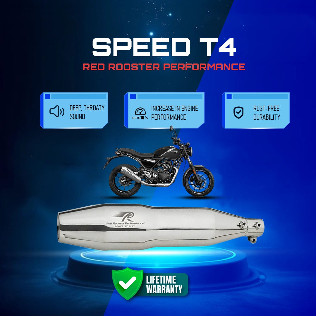 Red Rooster Performance Blaze For Triumph Speed 400, Speed T4 & Scrambler 400X