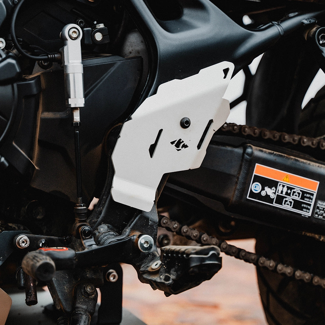 Legundary HONDA Transalp 750 Titan Boot Guards Silver