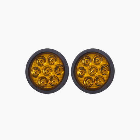 HJG 7 LED ROUND FOGLIGHT DIMMERSTAT PREMIUM