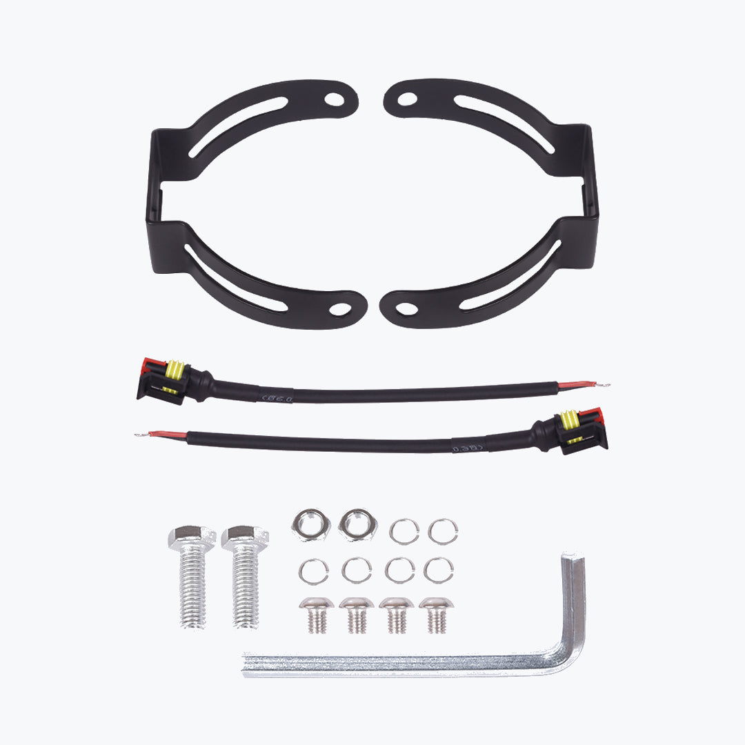 HJG 7 LED ROUND FOGLIGHT DIMMERSTAT PREMIUM