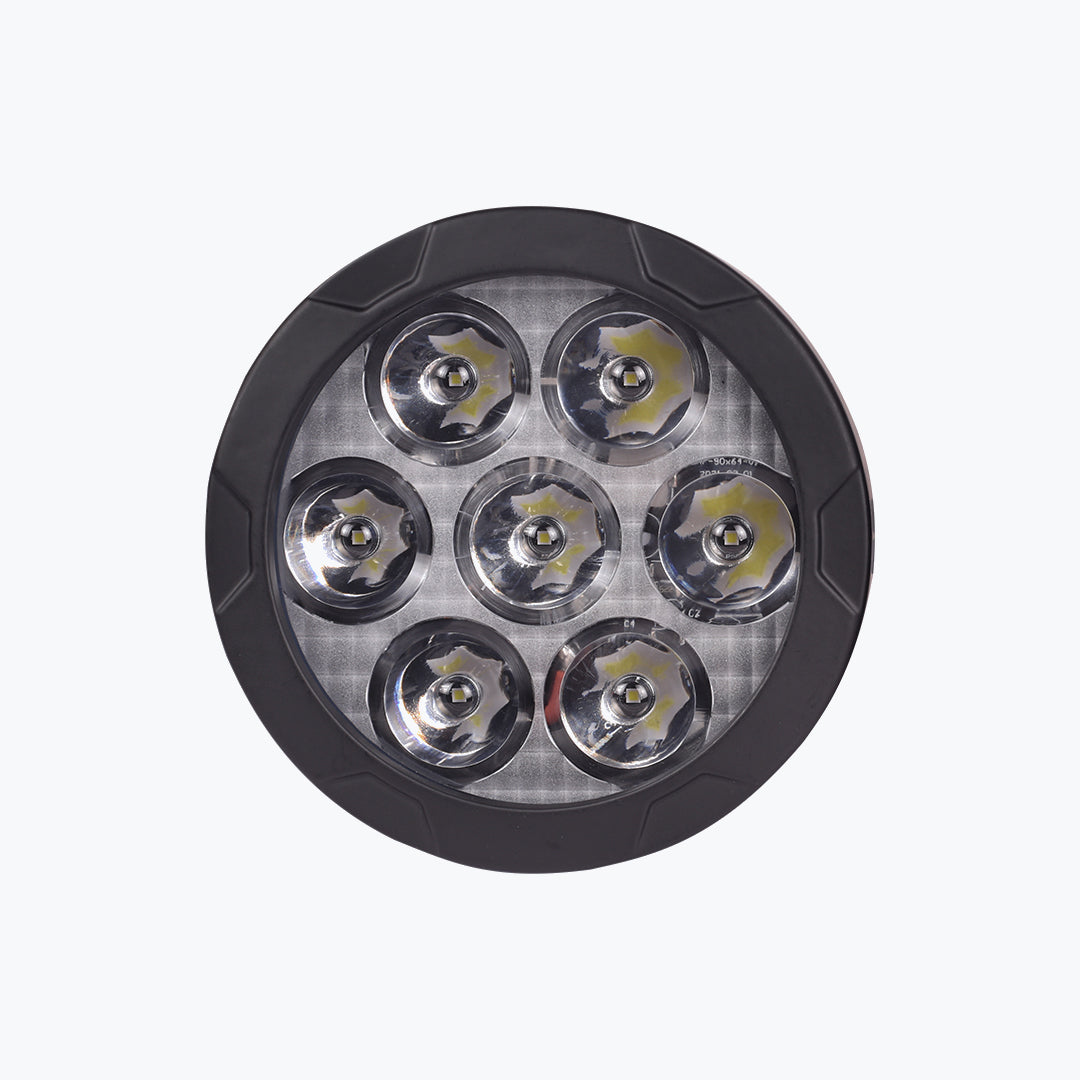 HJG 7 LED ROUND FOGLIGHT DIMMERSTAT PREMIUM
