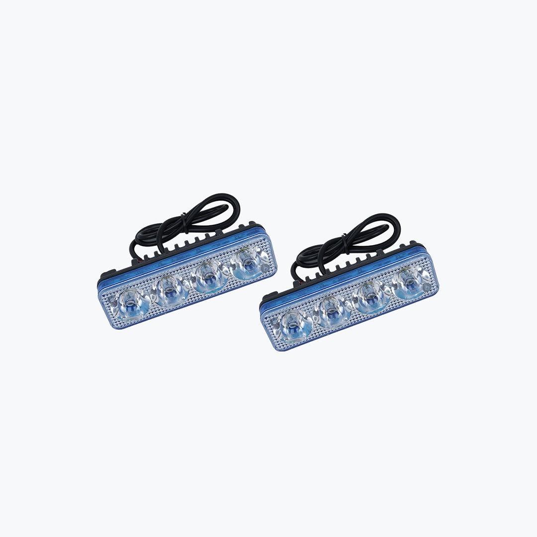HJG MOTO 4 LED BAR FOGLIGHT PAIR