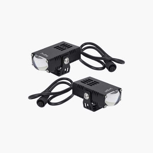 HJG Square Slim Mini Drive Fog Light Pair