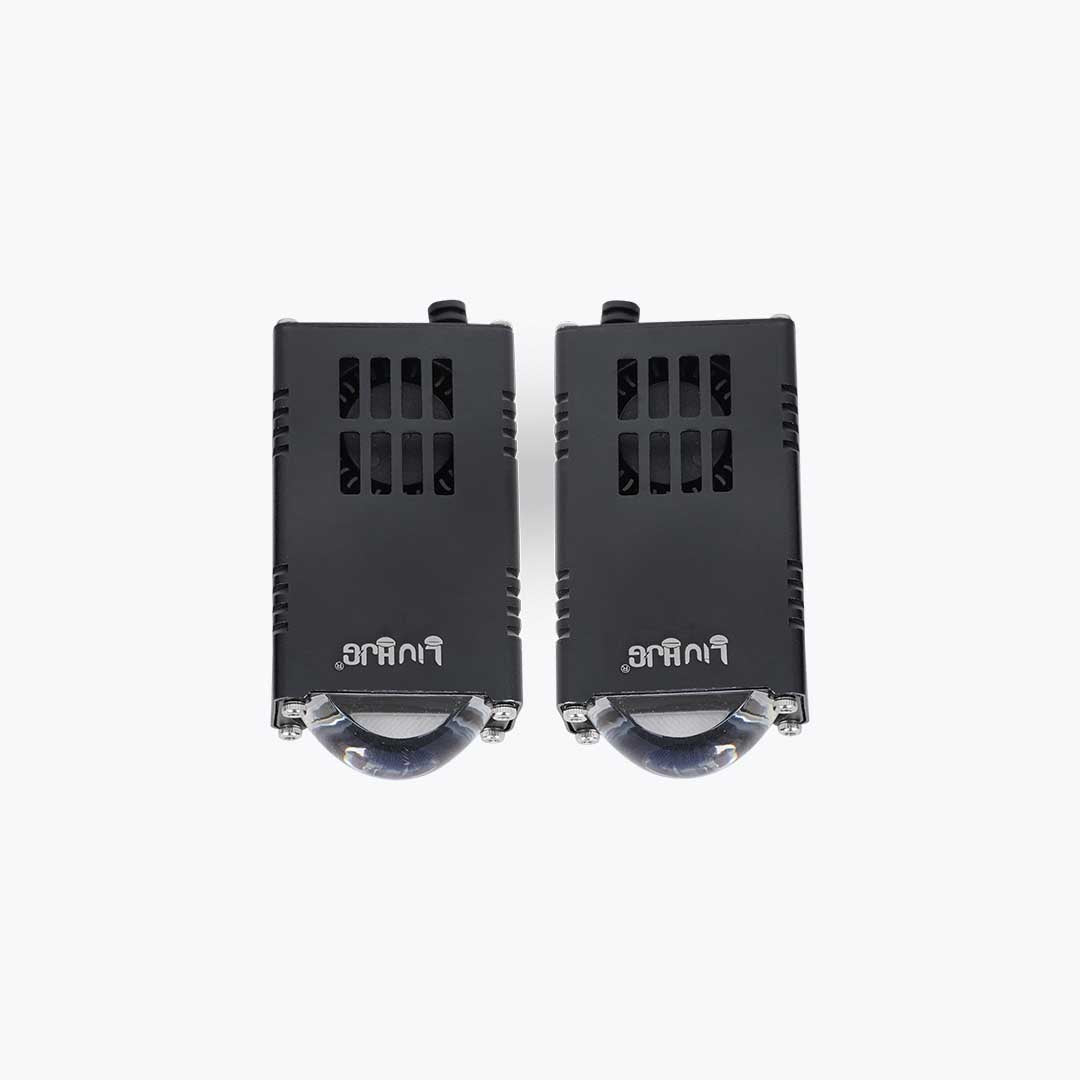 HJG Square Slim Mini Drive Fog Light Pair