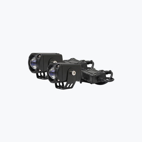 HJG DEVIL EYE GLASS LENS FOGLIGHT PAIR
