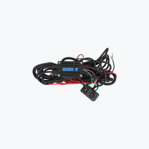 HJG Universal 2 LED Rectangular Fog Light With Wire Harness