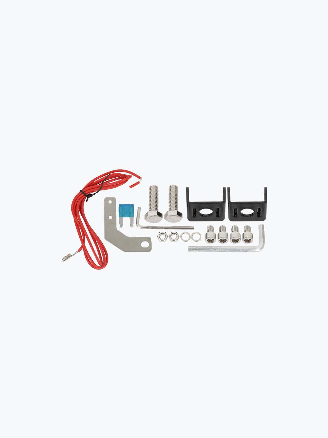 HJG Universal 3 LED Rectangular Fog Light With Wire Harness