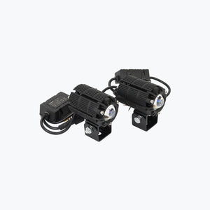 HJG Universal Round Red Devil Eye 40W Fog Light