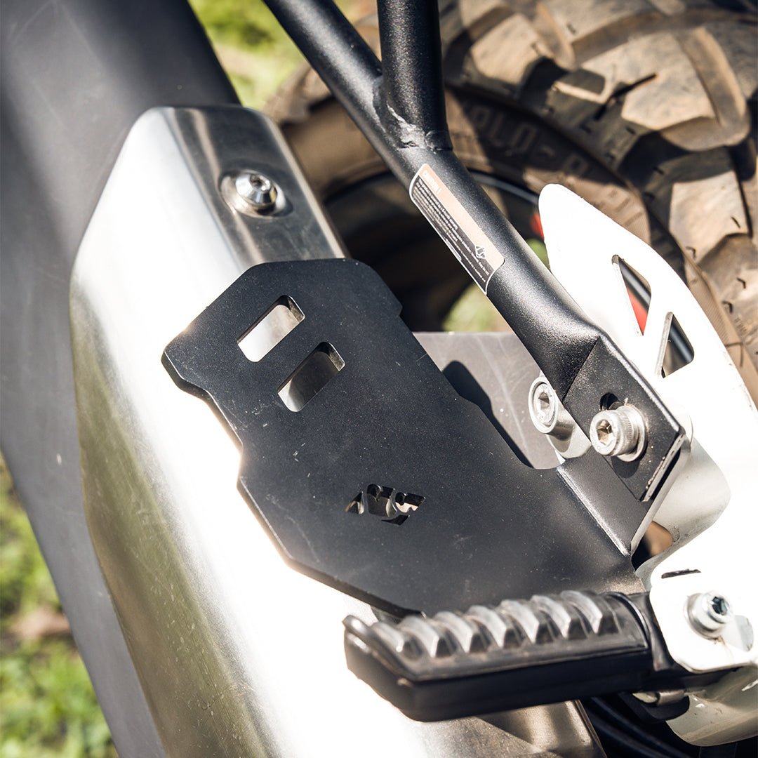 Legundary TVS APACHE RTX 300 BOLSTER PILLION FOOTREST