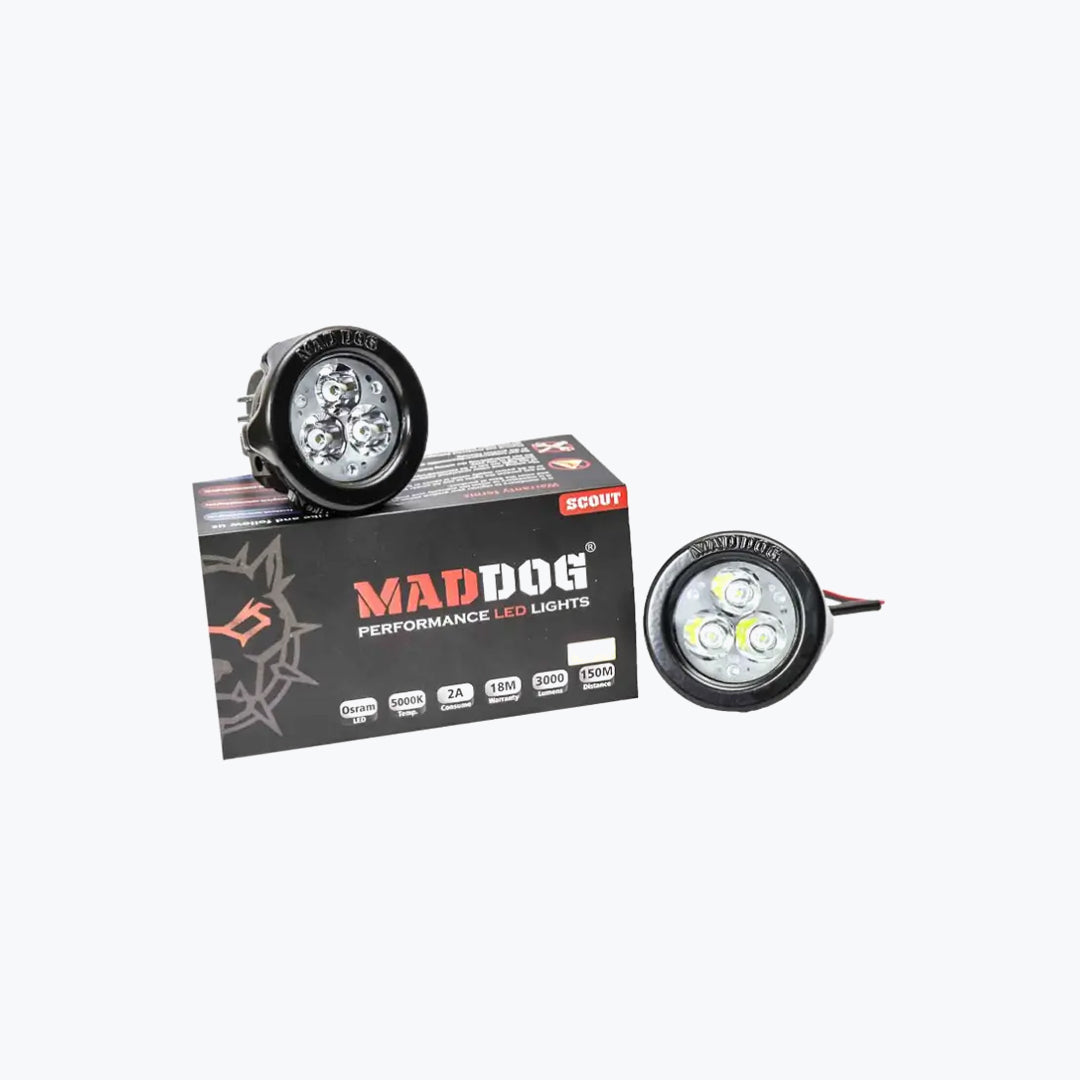 MADDOG SCOUT LED FOG LIGHT NEW
