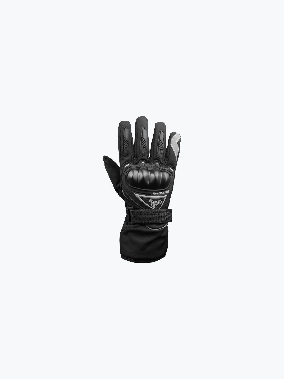 Race Car Tribe Black Full Gloves