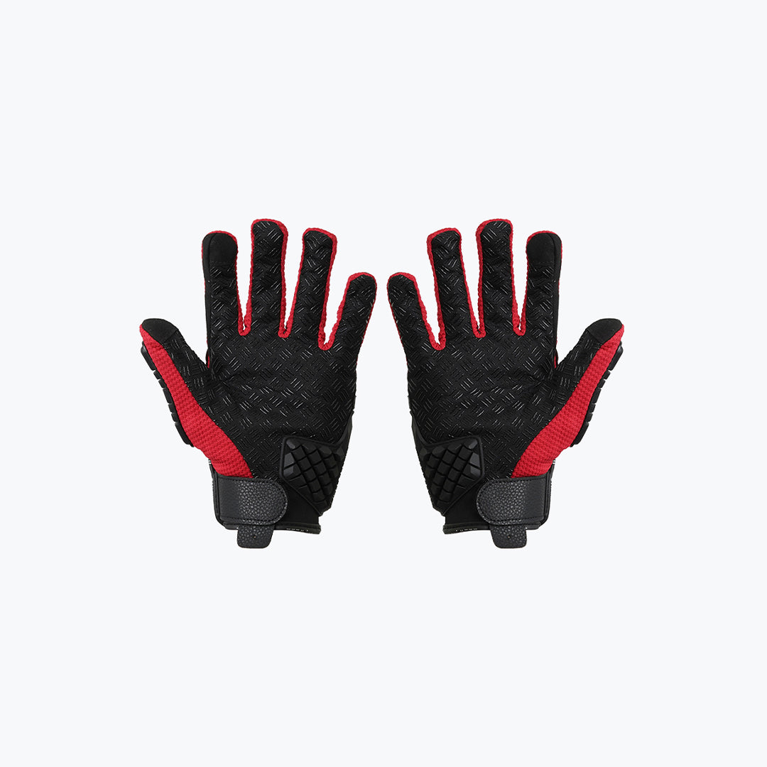MADBIKE CARBON SERIES MAD06 GLOVES BLACK RED