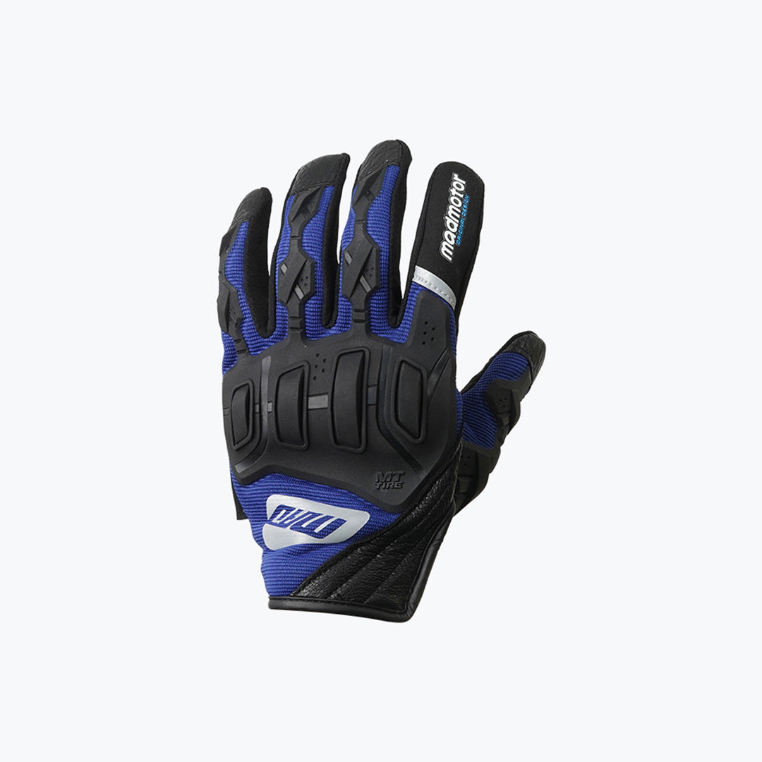 MADMOTOR MT TIRE MT-37 GLOVES BLACK BLUE