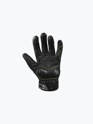 Rynox Tornado Pro 3 Gloves-Black HI-VIZ Green