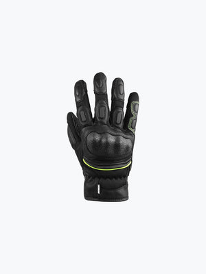 Rynox Tornado Pro 3 Gloves-Black HI-VIZ Green