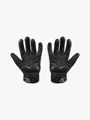 Rynox Tornado Pro 3 Gloves-Black HI-VIZ Green