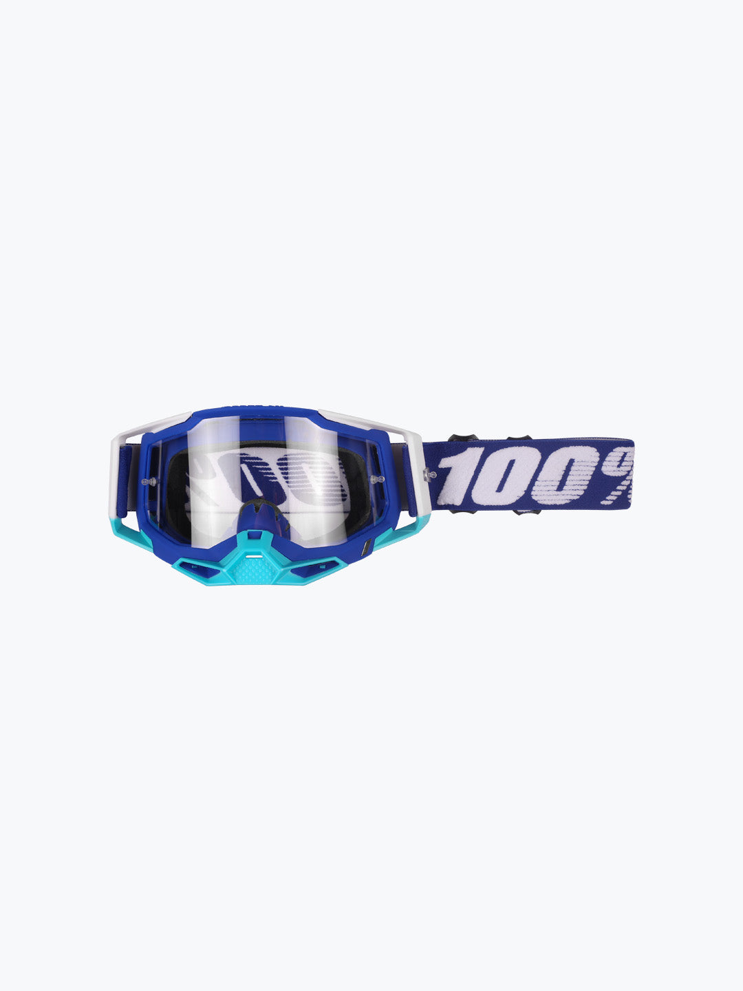 GOGGLES 100% -212 Blue Plain With Box