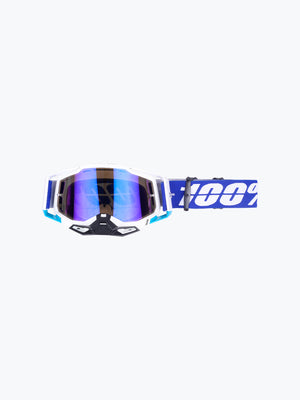 Goggles 100% - 212 Blue Plain With Box