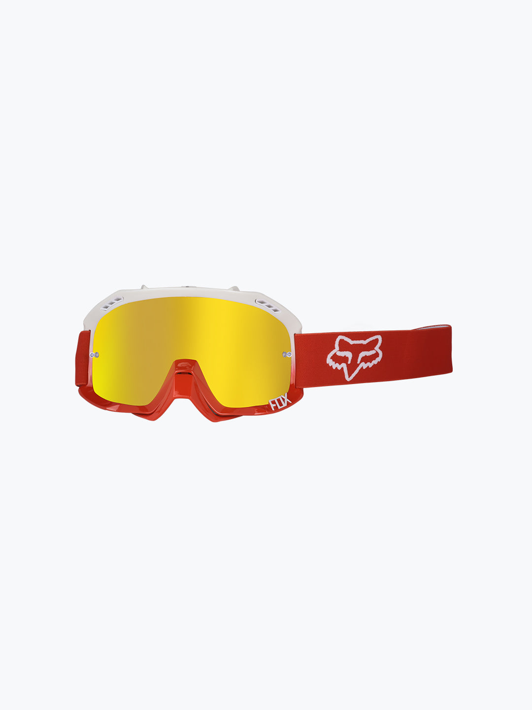 Goggles Fox 124 Red Yellow Tint