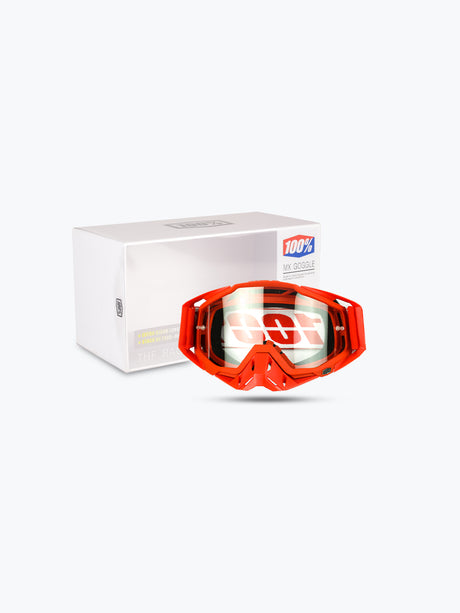 100% Goggles Red Plain