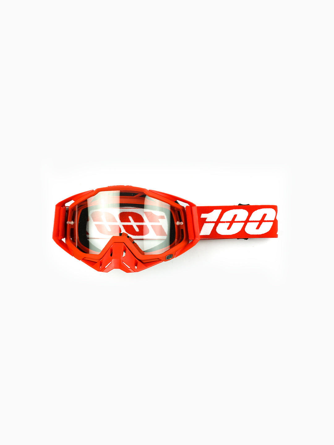 100% Goggles Red Plain Tint